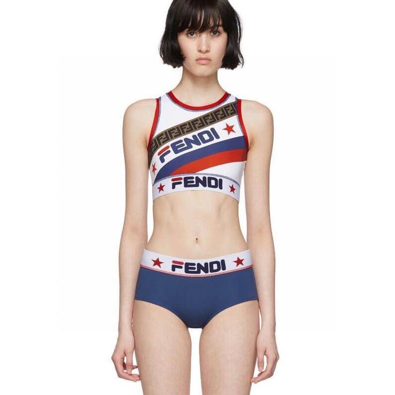 Fendi fila swimsuit hotsell